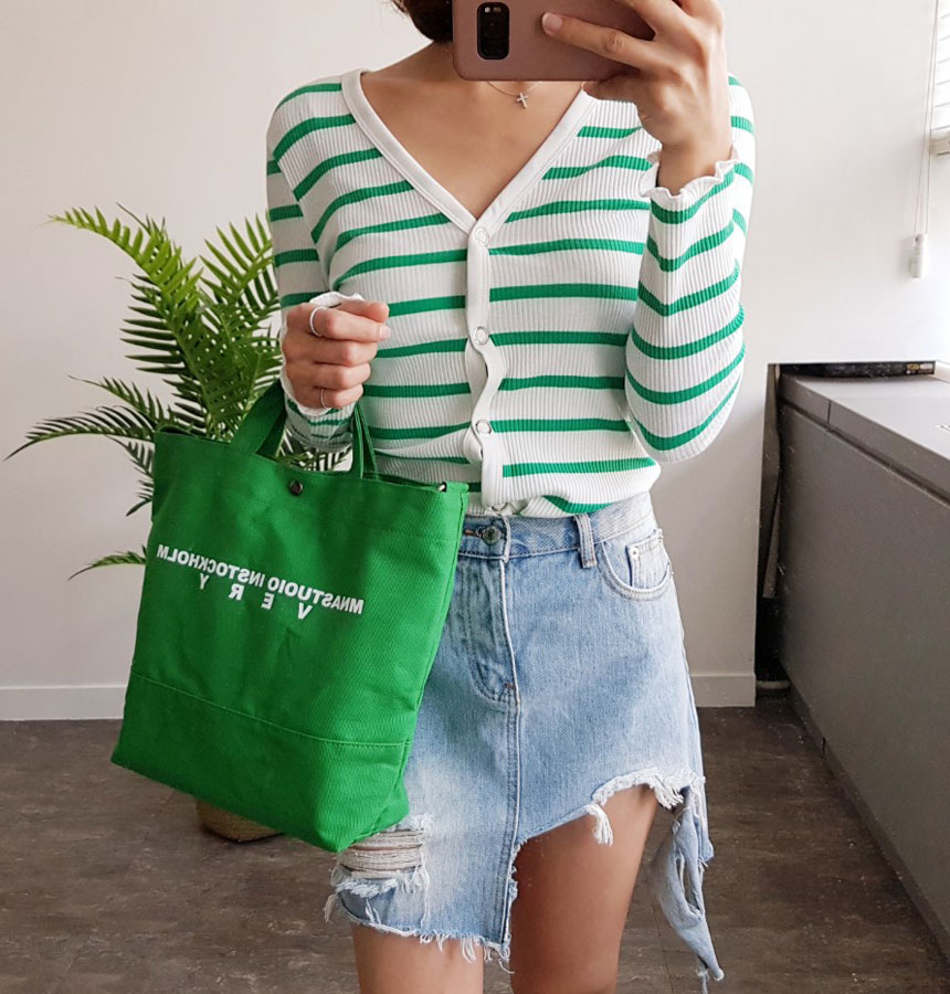 NEW ECO BAG Mini Cross Canvas Eco Bag Tote Cloth B