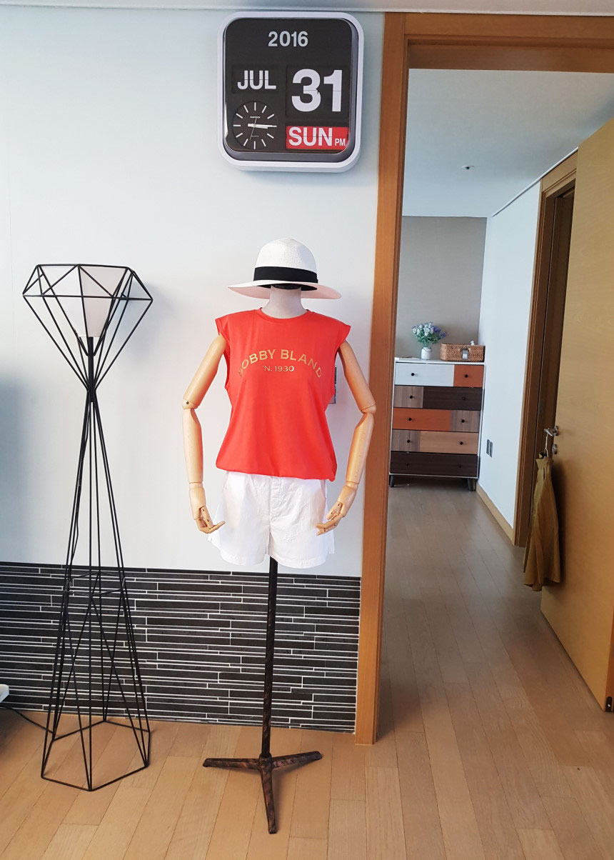 Barbie Color Nash T-shirt 3color 55 ~ 66