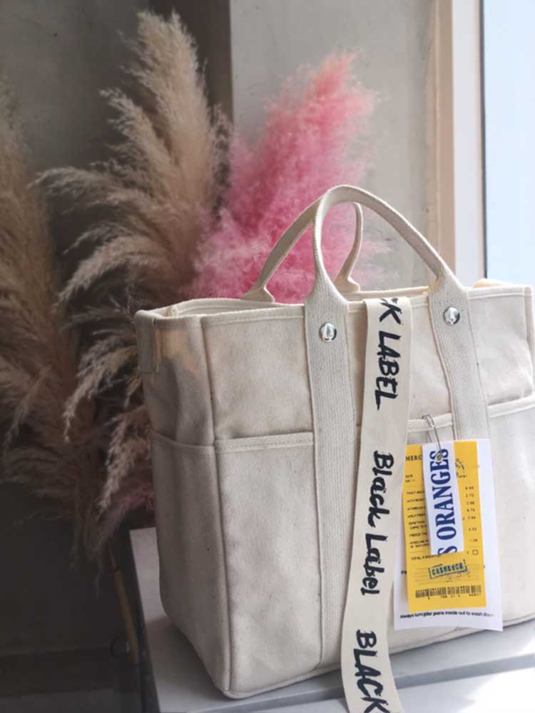 New Women's Bags Black Label Big Back Tote ab C