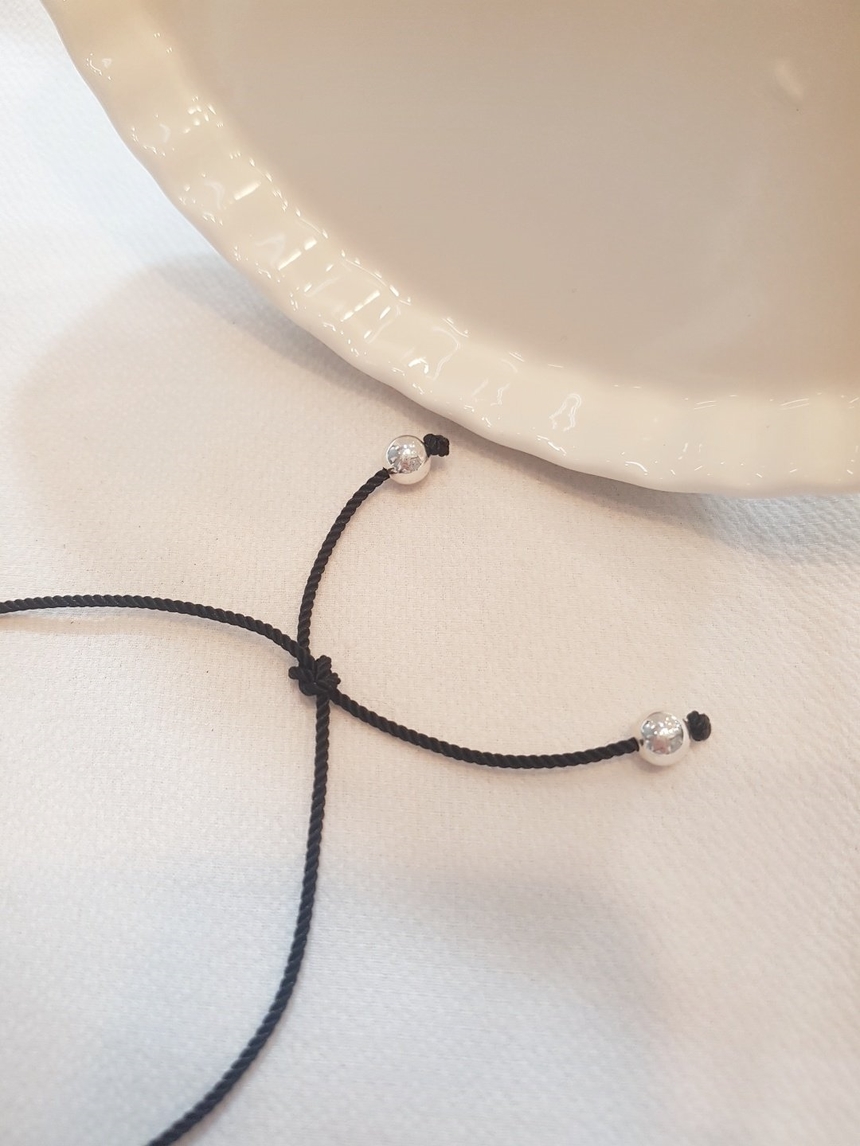 New Handmade silver 925 knot tie bracelet Stylish 