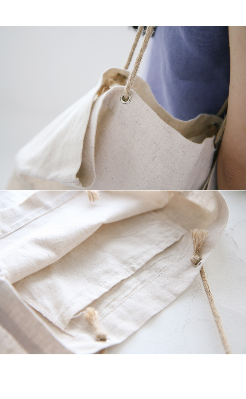 NEW ECO BAG Eco bag lined base bag beige, plain si