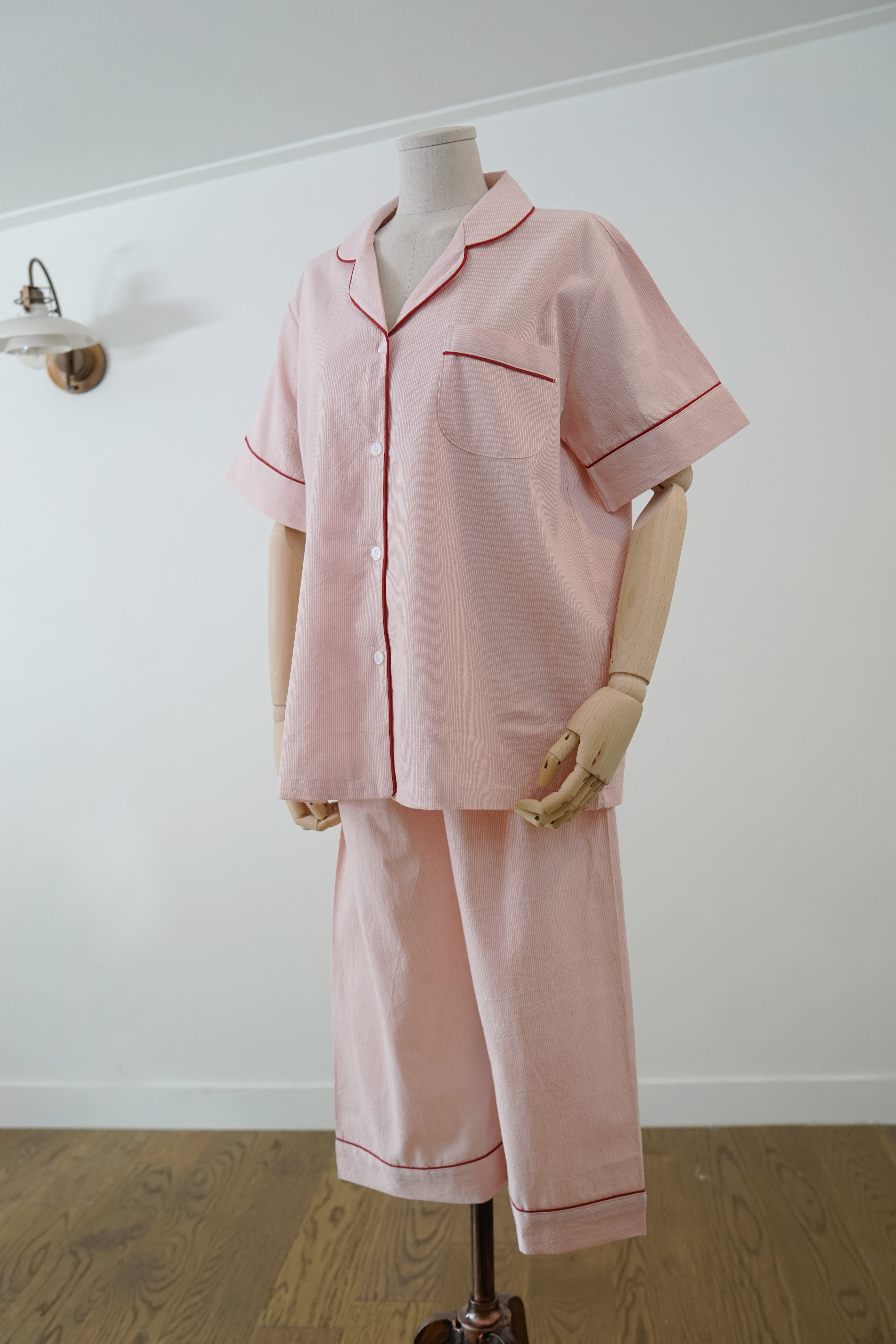 New 7 Pajamas _ Washing Straw Leaves Set Pretty pa