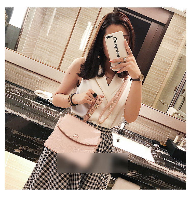 New Flower Cross Mini Handbag Women's Back Bags