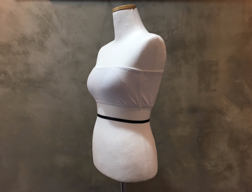 NEW NUBRA Bending Tube Top Bra with Off Shoulder U