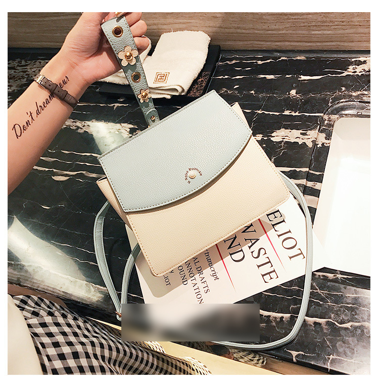 New Flower Cross Mini Handbag Women's Back Bags