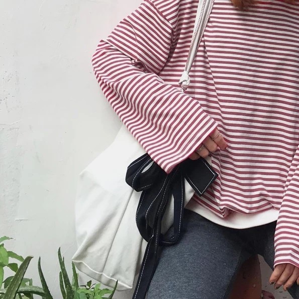 Two-color eco-bag unique Euro-style nome core sex 