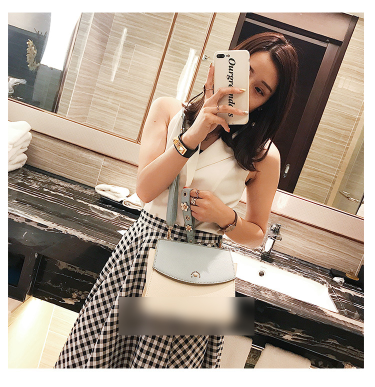 New Flower Cross Mini Handbag Women's Back Bags