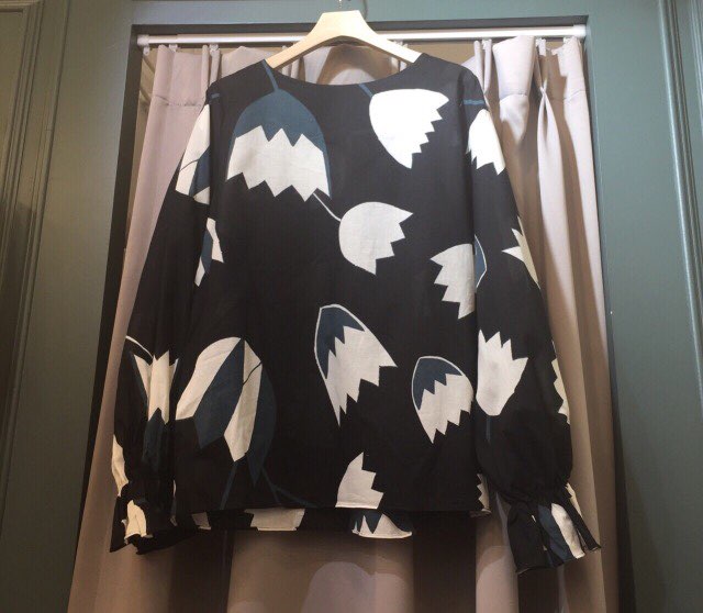 NEW FASHION LADY GIRL Blouse Flower Cotton Blouse 