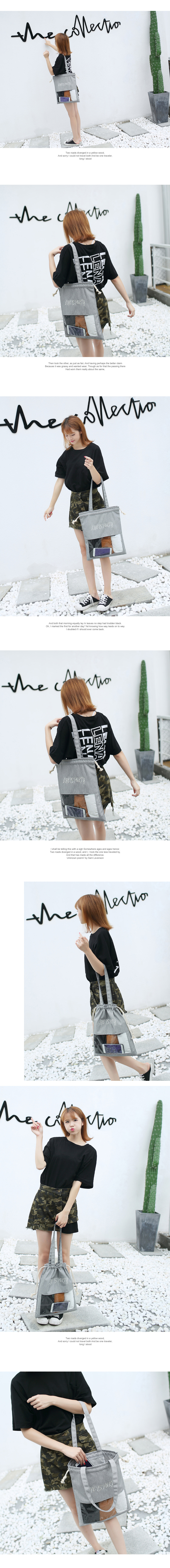 Women's DST910 Eco Bag Transparent Point Bag Co