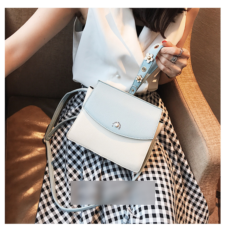 New Flower Cross Mini Handbag Women's Back Bags