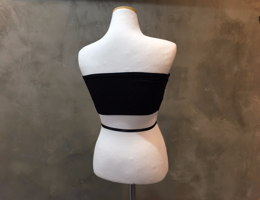 NEW NUBRA Bending Tube Top Bra with Off Shoulder U