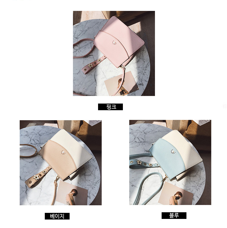 New Flower Cross Mini Handbag Women's Back Bags