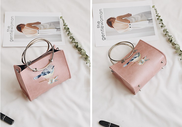 New Embroidery Mini Square Back Women's Cross B