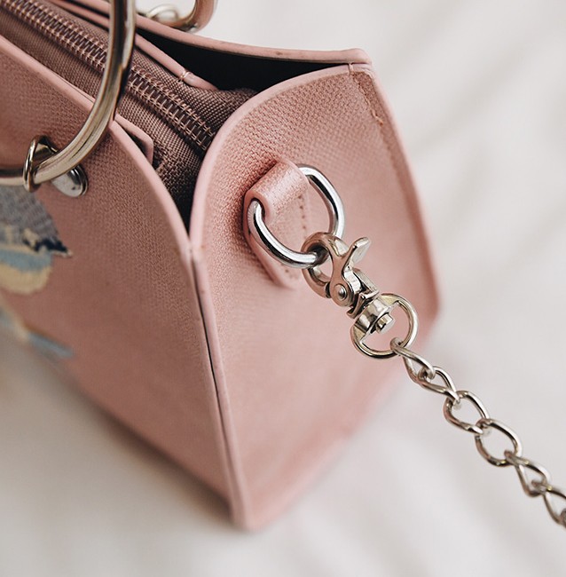 New Embroidery Mini Square Back Women's Cross B