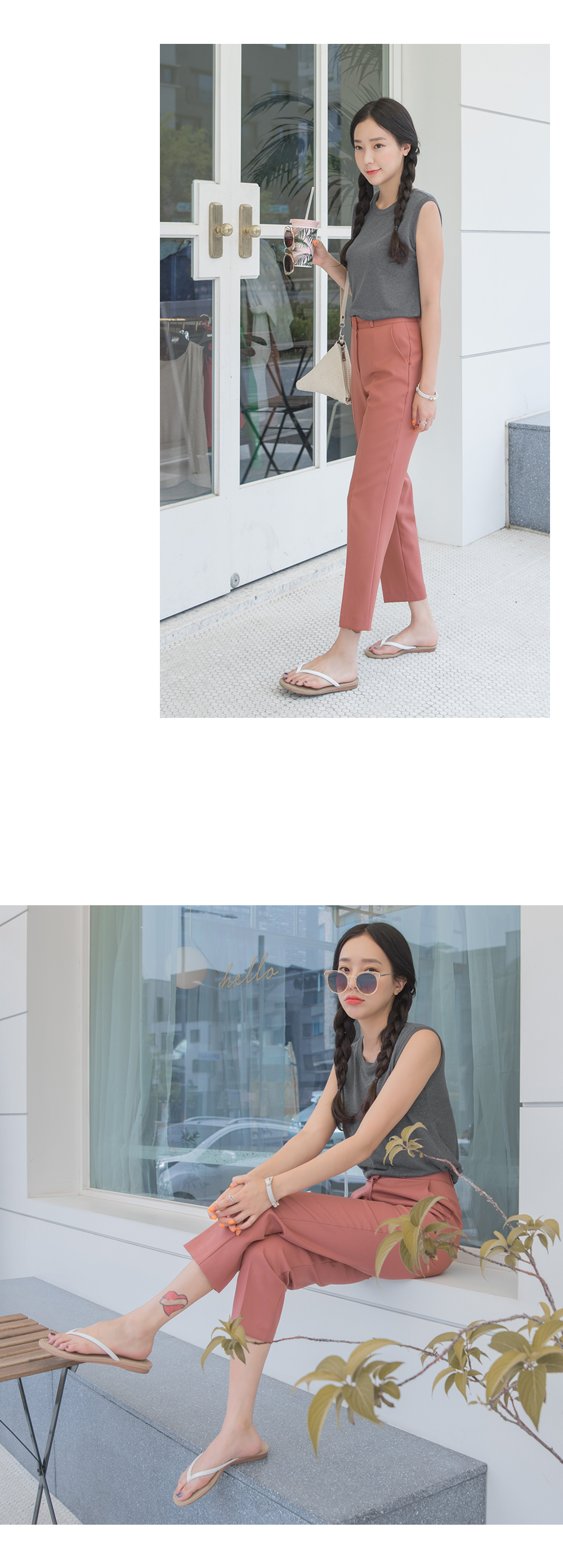 New Women's Pants White Fox Date PIT Slim Life 