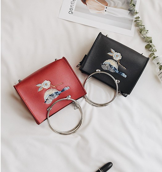 New Embroidery Mini Square Back Women's Cross B