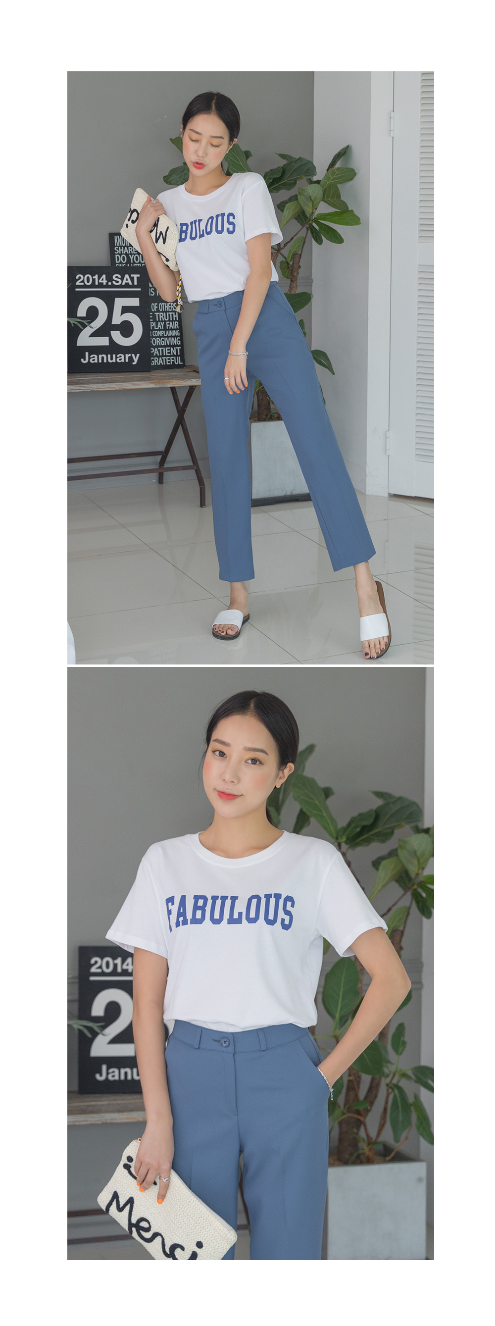 New Women's Pants White Fox Date PIT Slim Life 