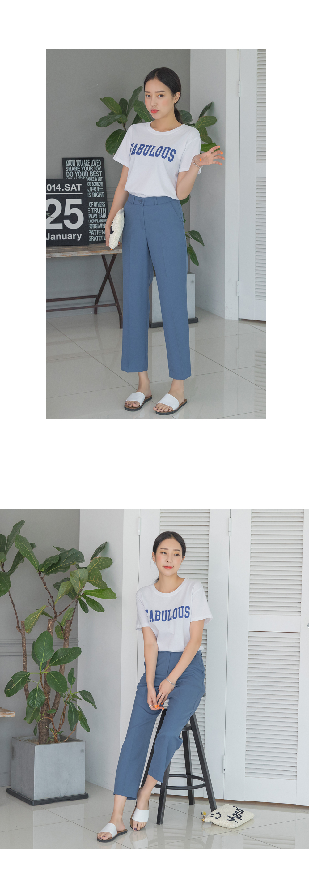 New Women's Pants White Fox Date PIT Slim Life 