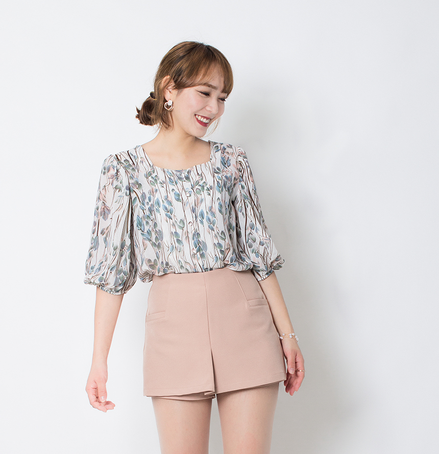 NEW FASHION LADY GIRL Blouse Summer Scent Flower P