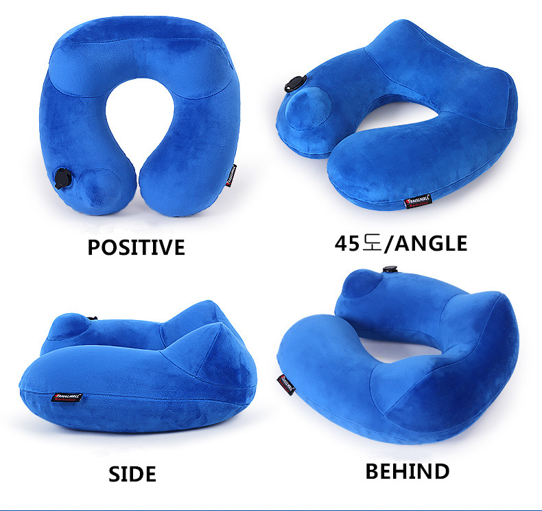 Travel Neck Cushion portable air pump neck pillow 
