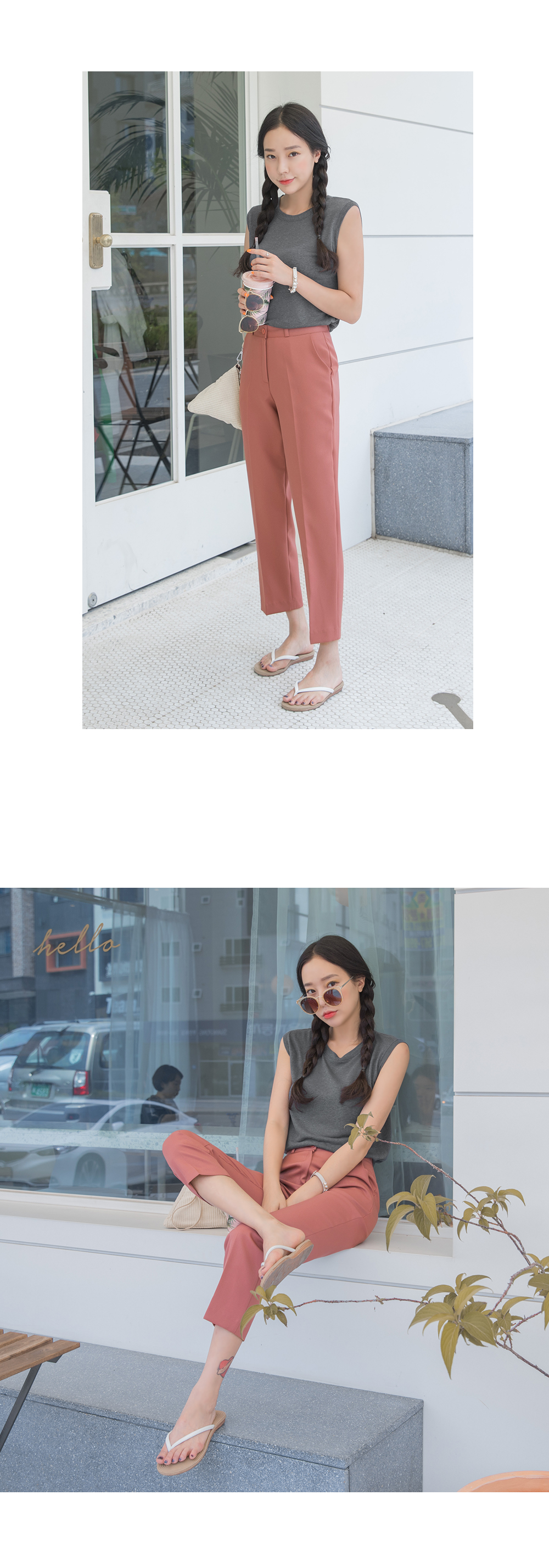 New Women's Pants White Fox Date PIT Slim Life 