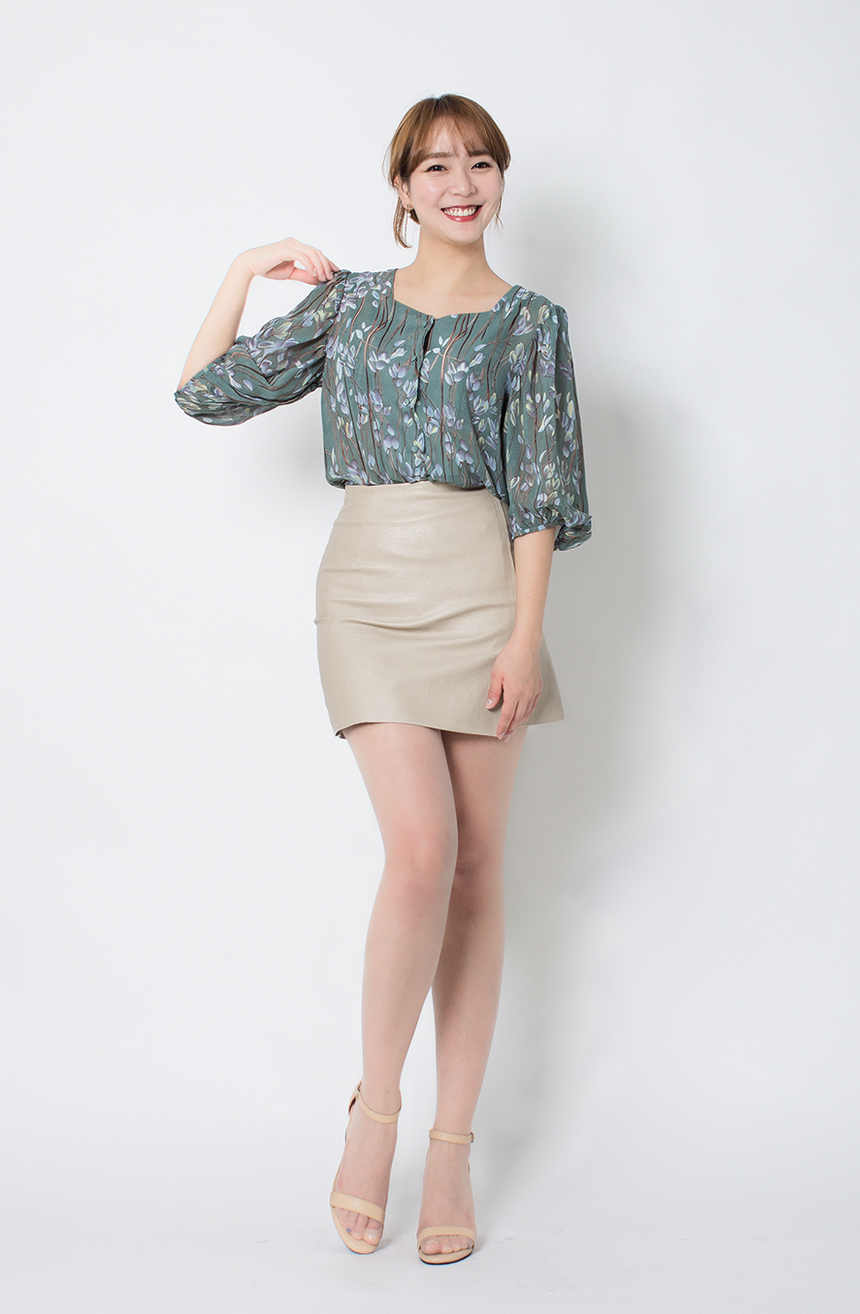 NEW FASHION LADY GIRL Blouse Summer Scent Flower P