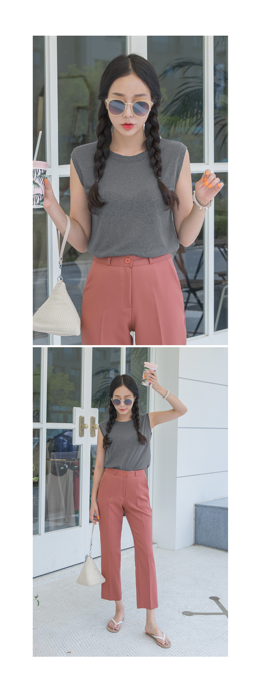 New Women's Pants White Fox Date PIT Slim Life 