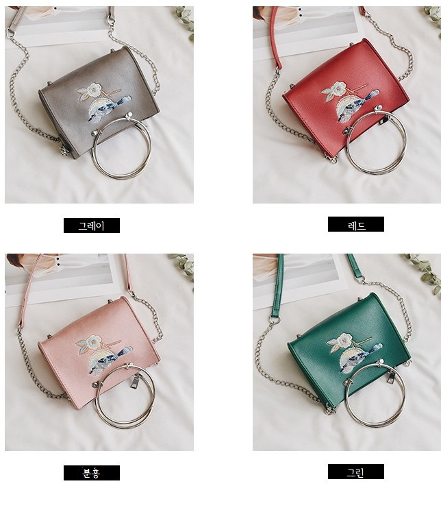 New Embroidery Mini Square Back Women's Cross B