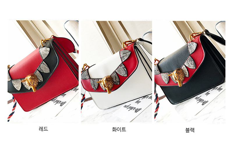 New Unique Pattern Cross Mini Bag White Woman Bag 