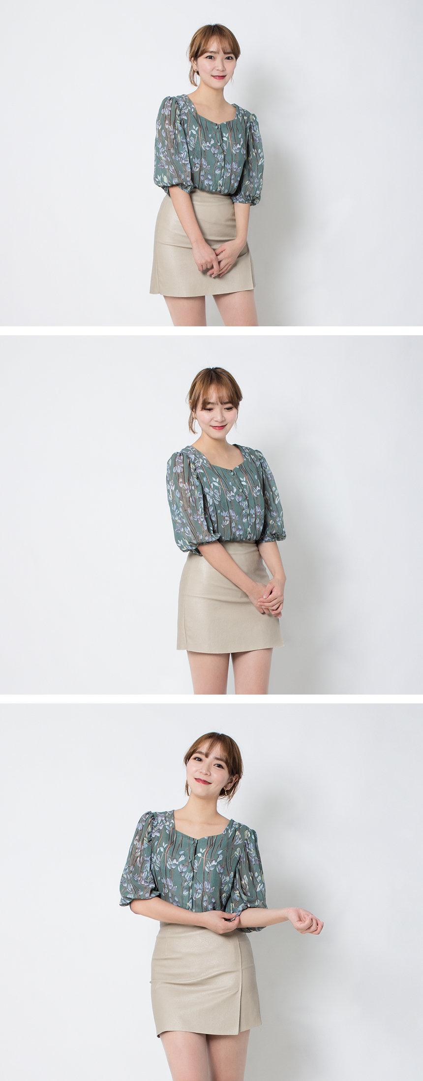 NEW FASHION LADY GIRL Blouse Summer Scent Flower P