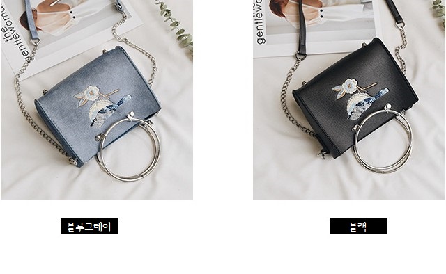 New Embroidery Mini Square Back Women's Cross B