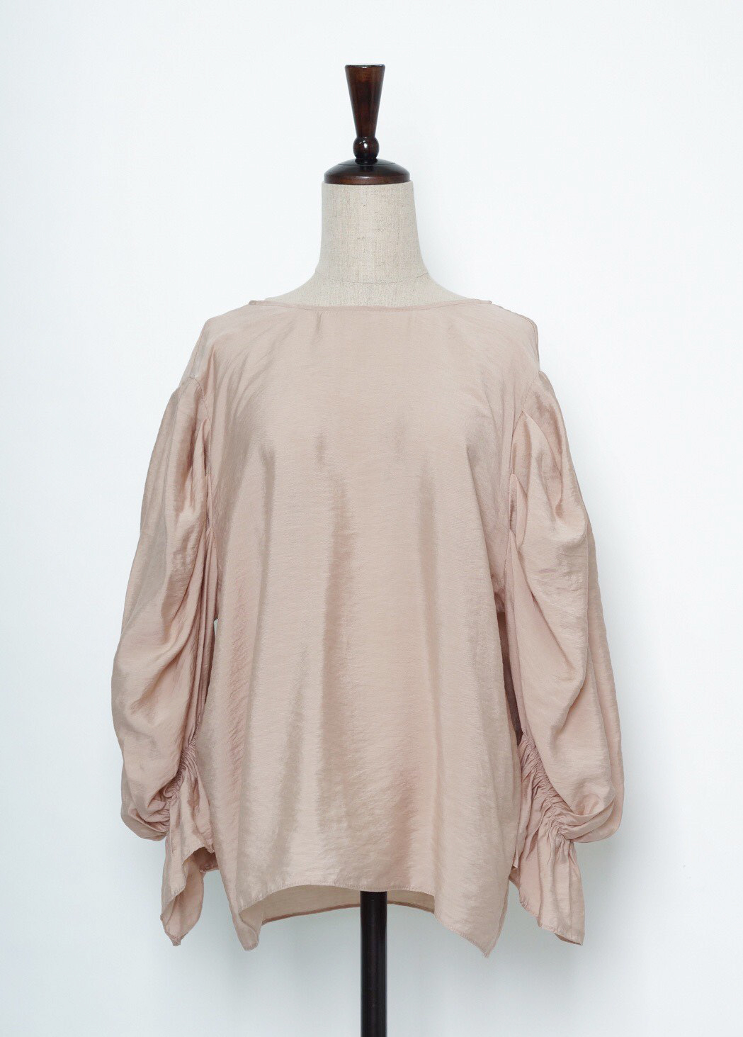 NEW FASHION LADY GIRL Blouse Ribbon Puff Blouse