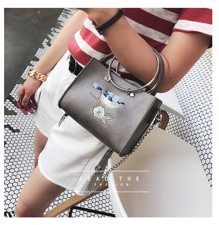 New Embroidery Mini Square Back Women's Cross B