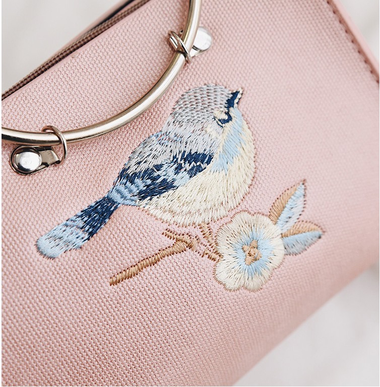 New Embroidery Mini Square Back Women's Cross B