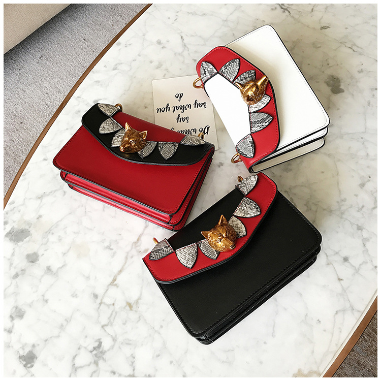 New Unique Pattern Cross Mini Bag White Woman Bag 