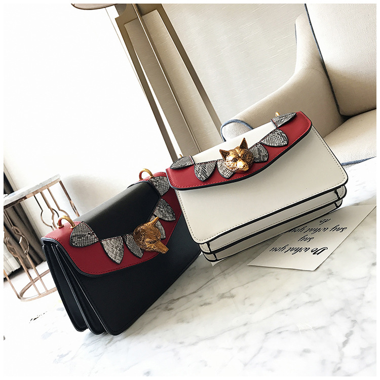 New Unique Pattern Cross Mini Bag White Woman Bag 