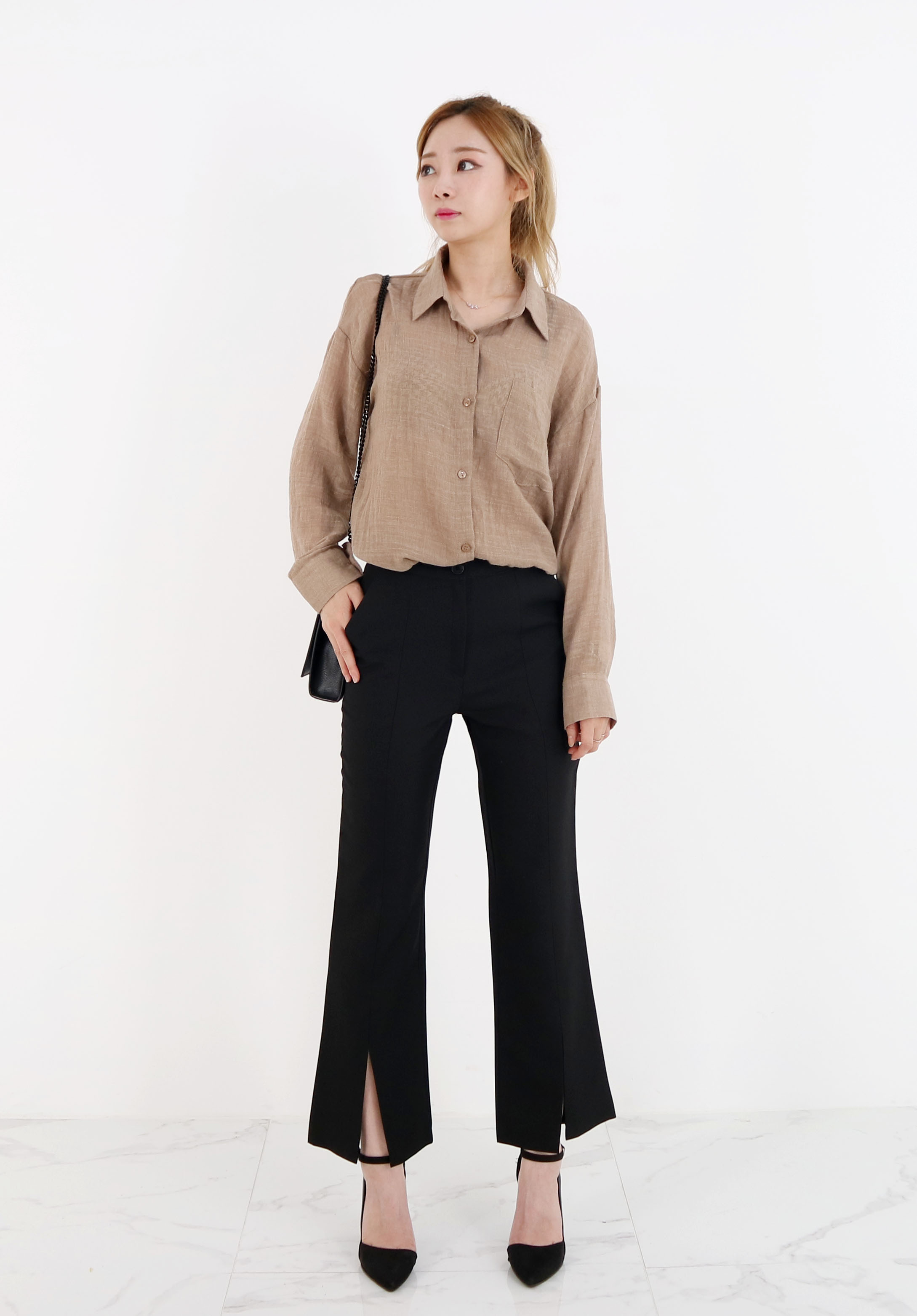 New Women's Pants Autumn Boots Cut Slacks Daily