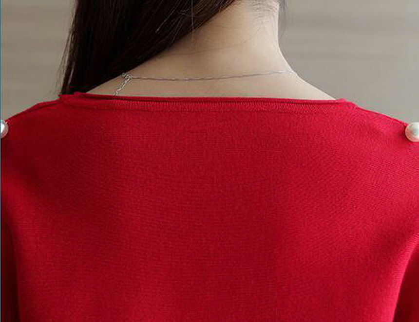 Knit two-piece suit for a special occasion