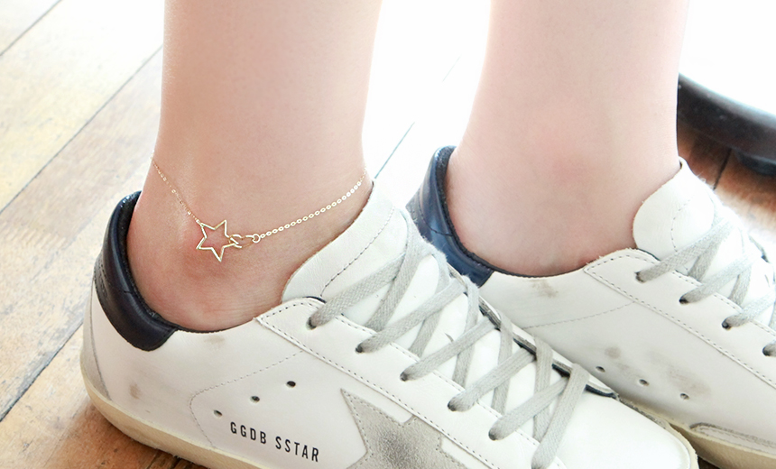 Chalmong 14K18K Lipstick brooch girlfriend gift po