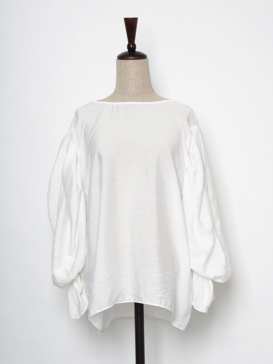 NEW FASHION LADY GIRL Blouse Ribbon Puff Blouse