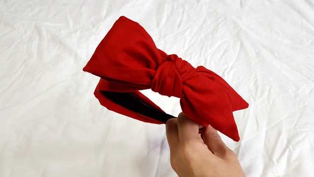 Snow White Big Ribbon Hair Band Wire Headband Shop