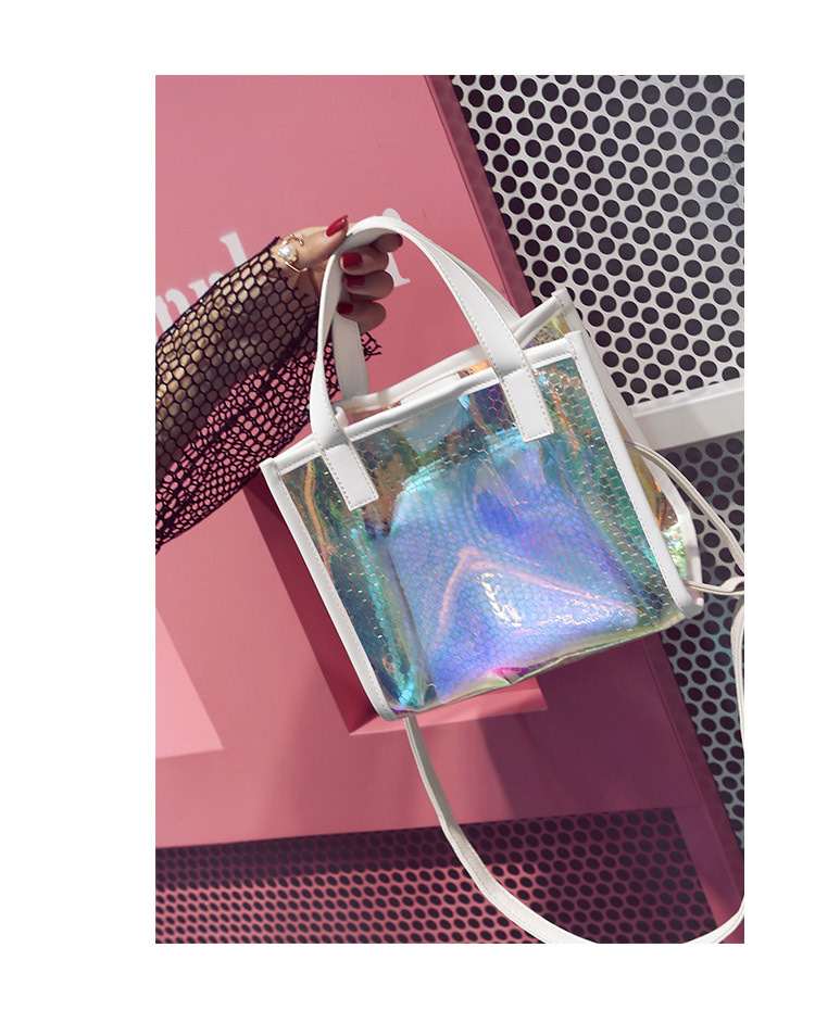 New Transparent Square Cross Mini Bag Beautiful Ba