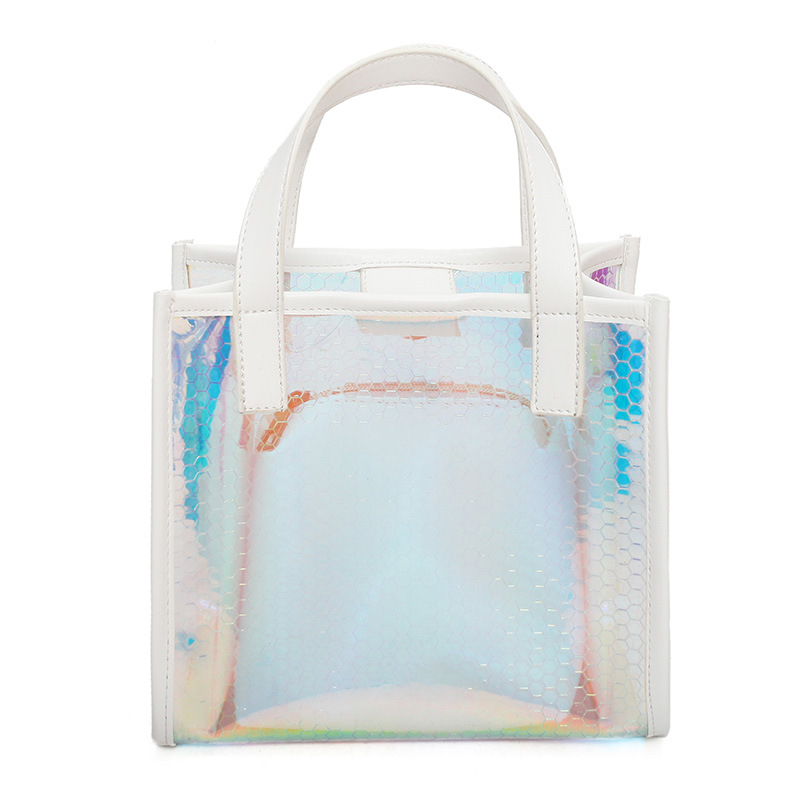 New Transparent Square Cross Mini Bag Beautiful Ba