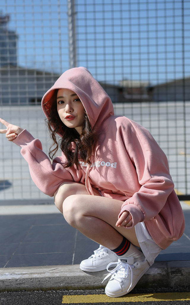 T-Shirts Buffett Hoodie Pink Daily Style Natural L