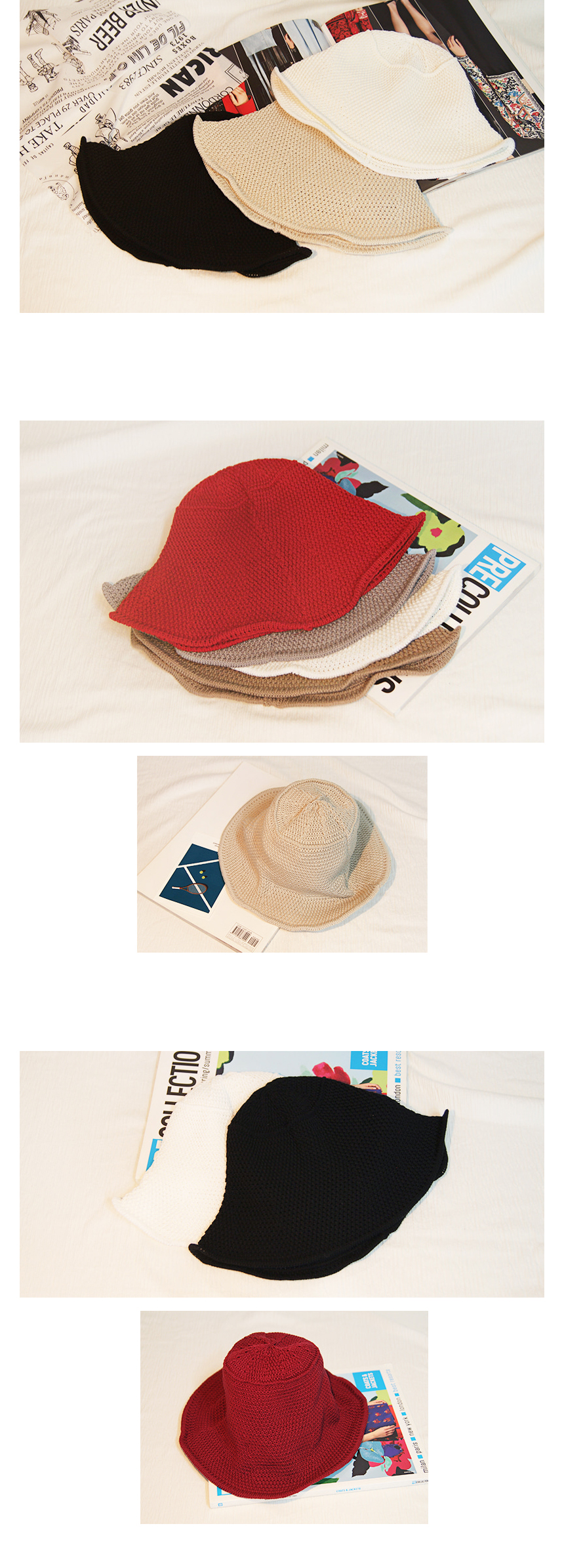Women Sun Hats Daily Women Knit Knitwear Hat Women