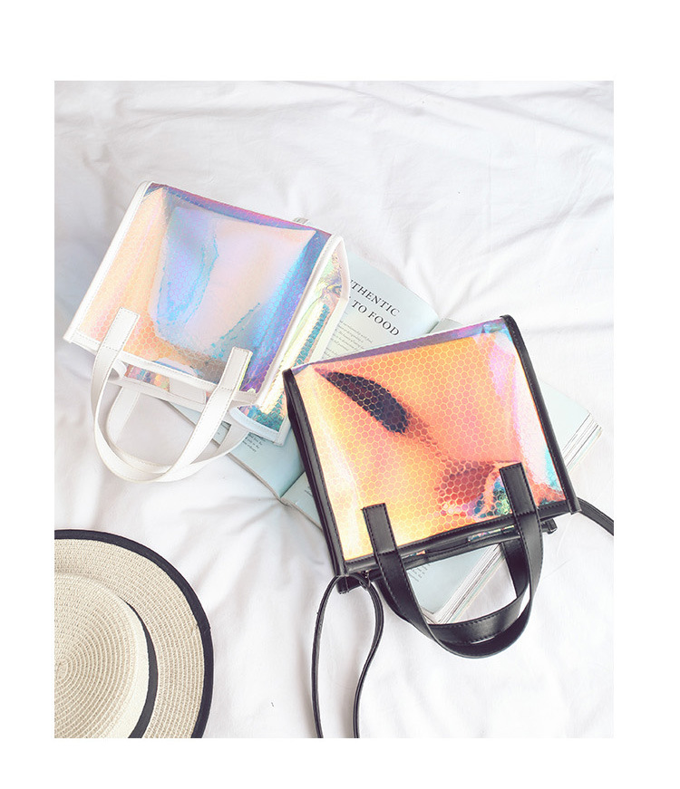 New Transparent Square Cross Mini Bag Beautiful Ba