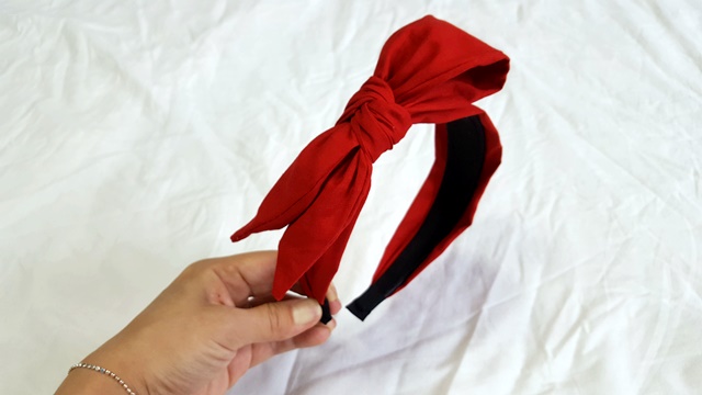 Snow White Big Ribbon Hair Band Wire Headband Shop