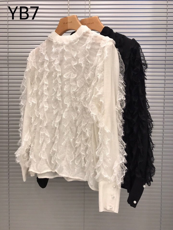 NEW FASHION LADY GIRL Blouse JEES NY Lace Blouse