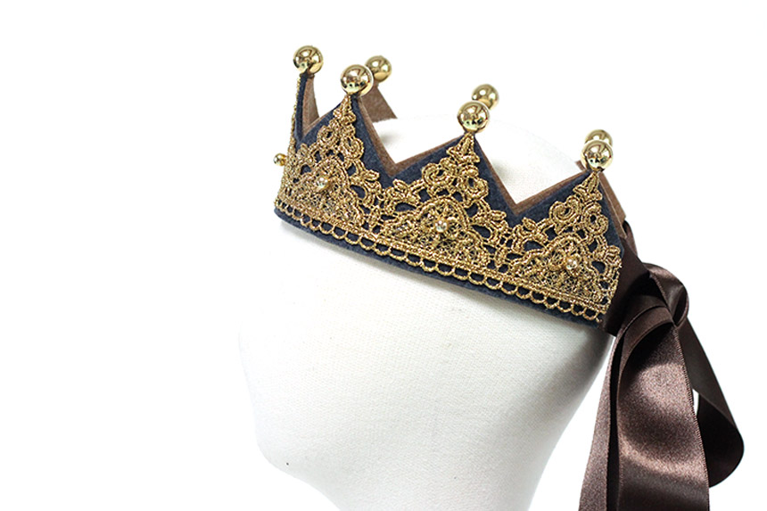 Acogio 100 days birthday crown hair bend 2TN baby 