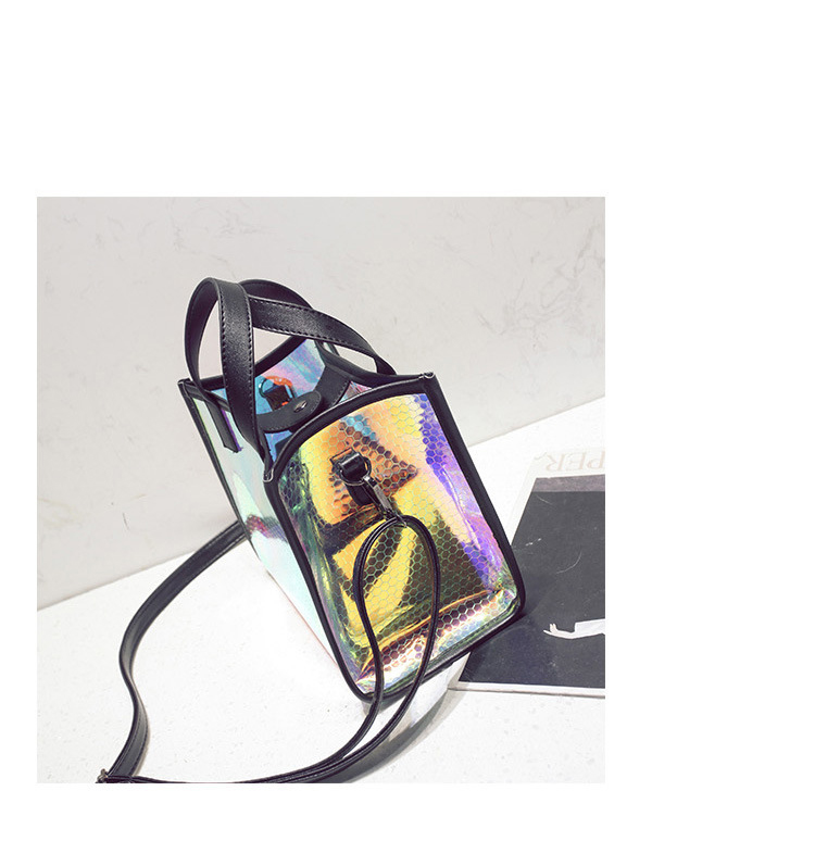 New Transparent Square Cross Mini Bag Beautiful Ba